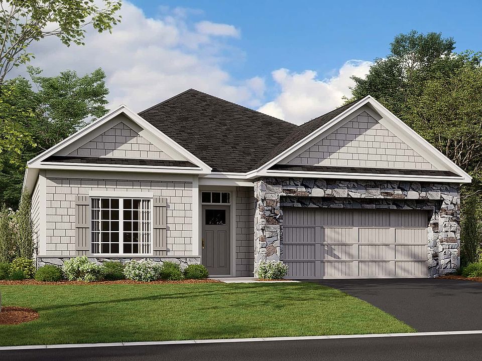 Cedarwood II Elevation A - Stone