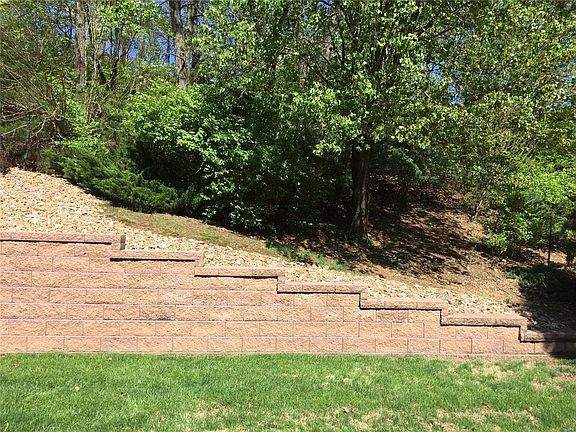View of backyard from the breakfast room