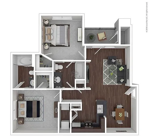 Floor plan B1