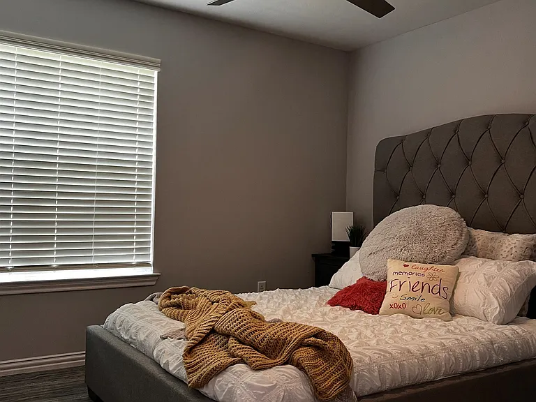 furnished bedroom