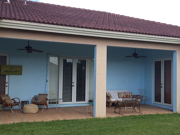 Back porch 30 X 12 private.