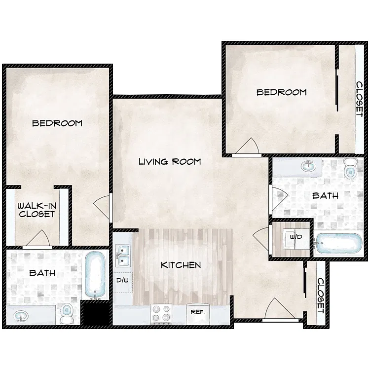 Floor plan B3