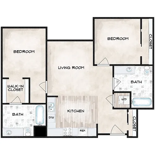 Floor plan B3