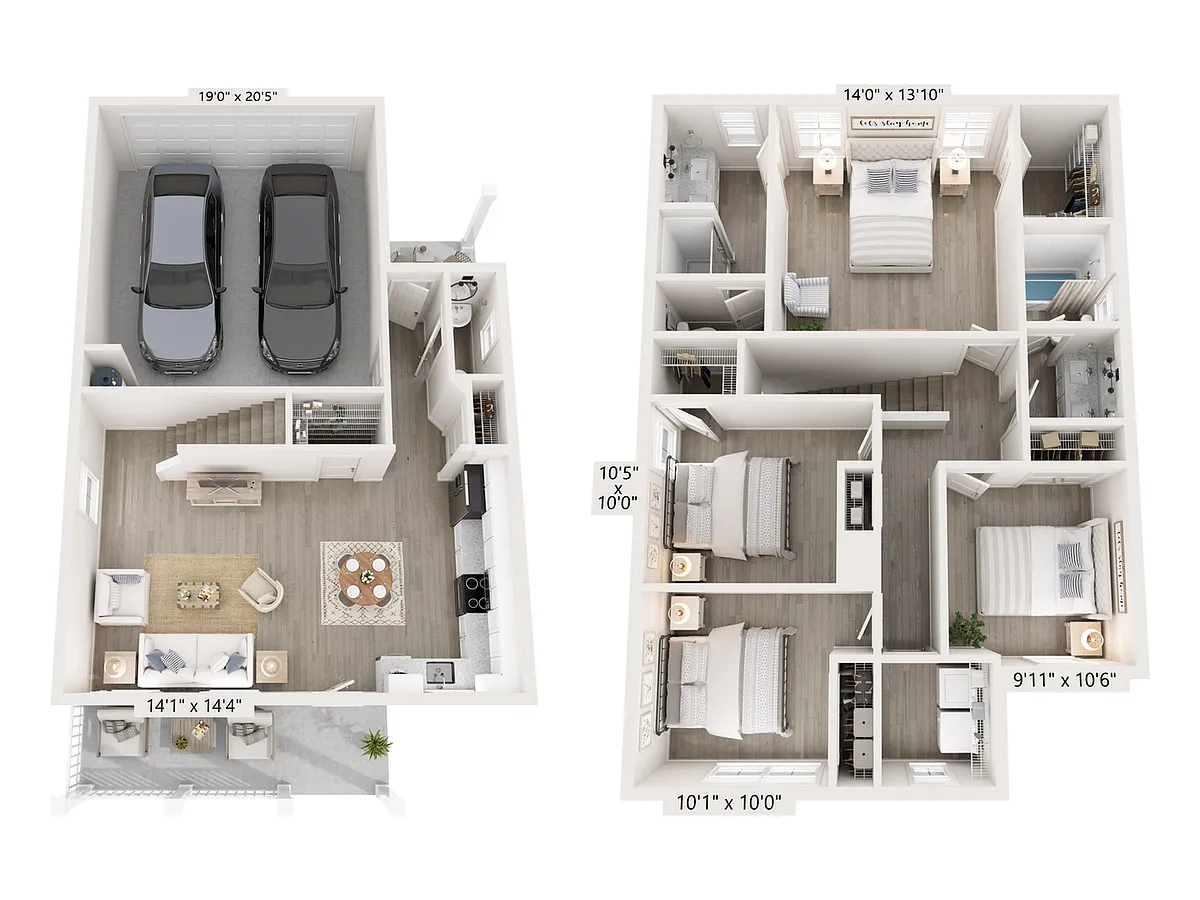 Floor plan Sunsoak