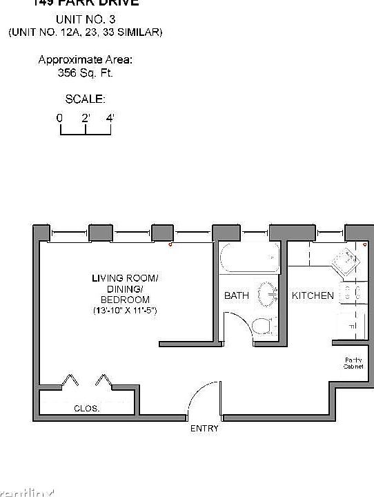 149 Park Dr. #12A Boston - Fenway Shared Unit Photo 1