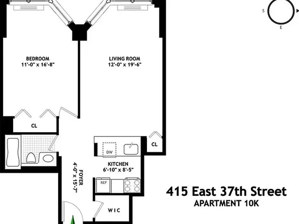 415 E 37th St APT 10K, New York, NY 10016