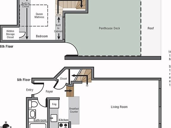 2nd image of 218 W 14th St APT 9