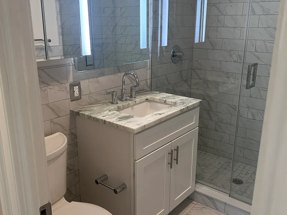 Newly renovated bathrooms ask about availability today!