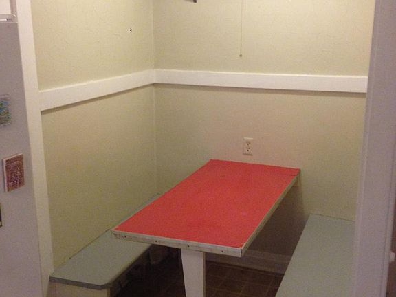 Kitchen-Built in table