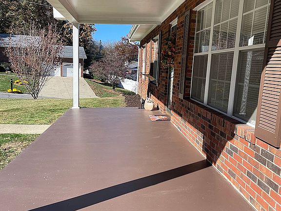Large Covered Front Porch