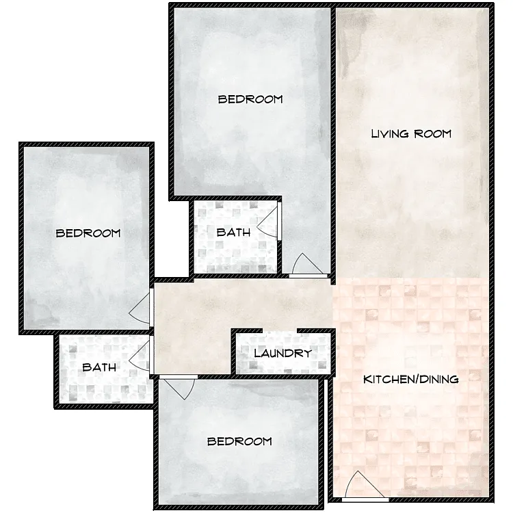Floor plan 3X2