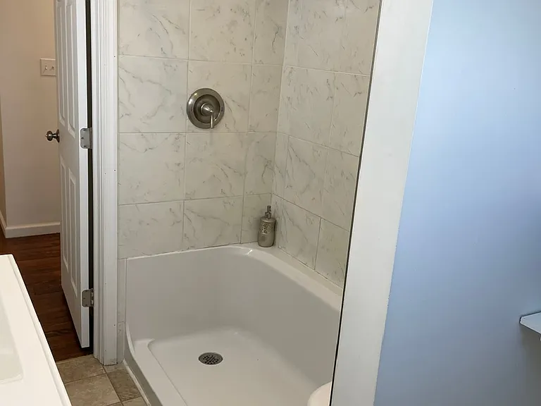 Tiled, Walk-In Shower