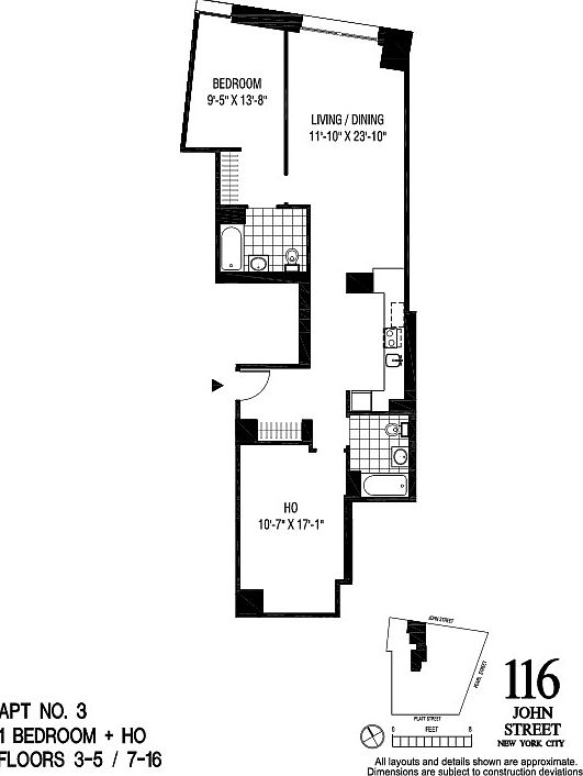 1st image of 116 John St APT 1203