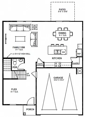 Floor plan Radiance