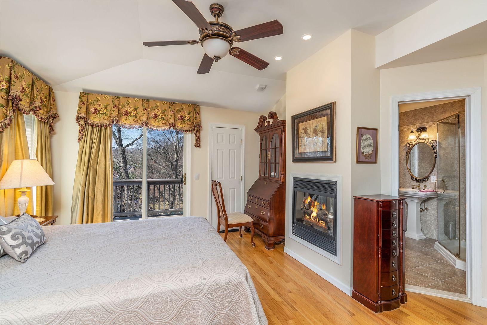  Primary Bedroom with Fireplace