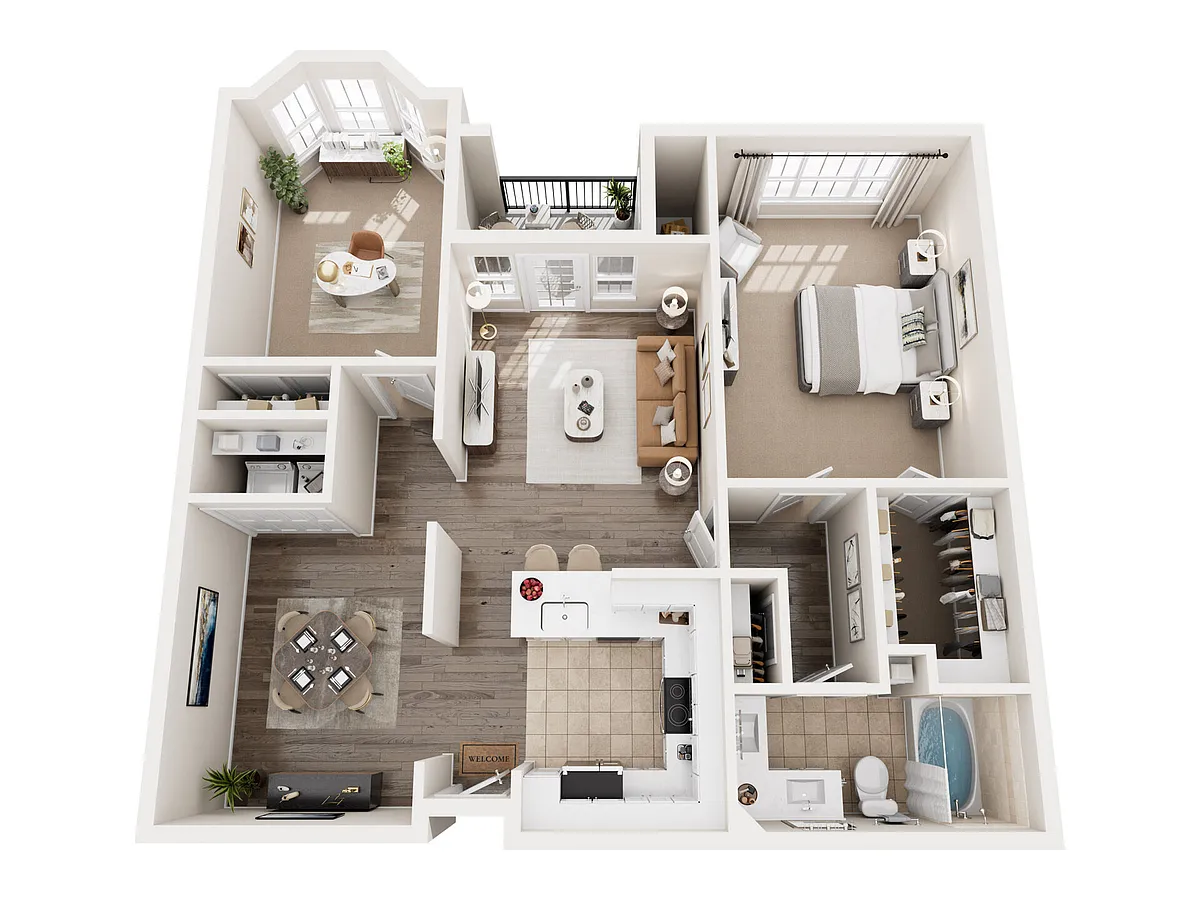 Floor plan D1