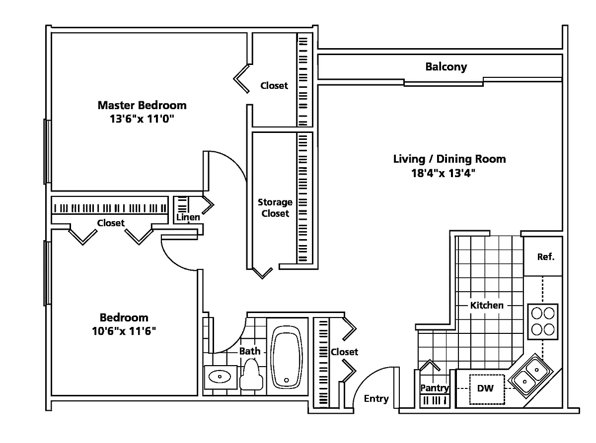 Floor plan Brighton