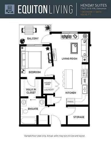 Floor plan 1 Bedroom