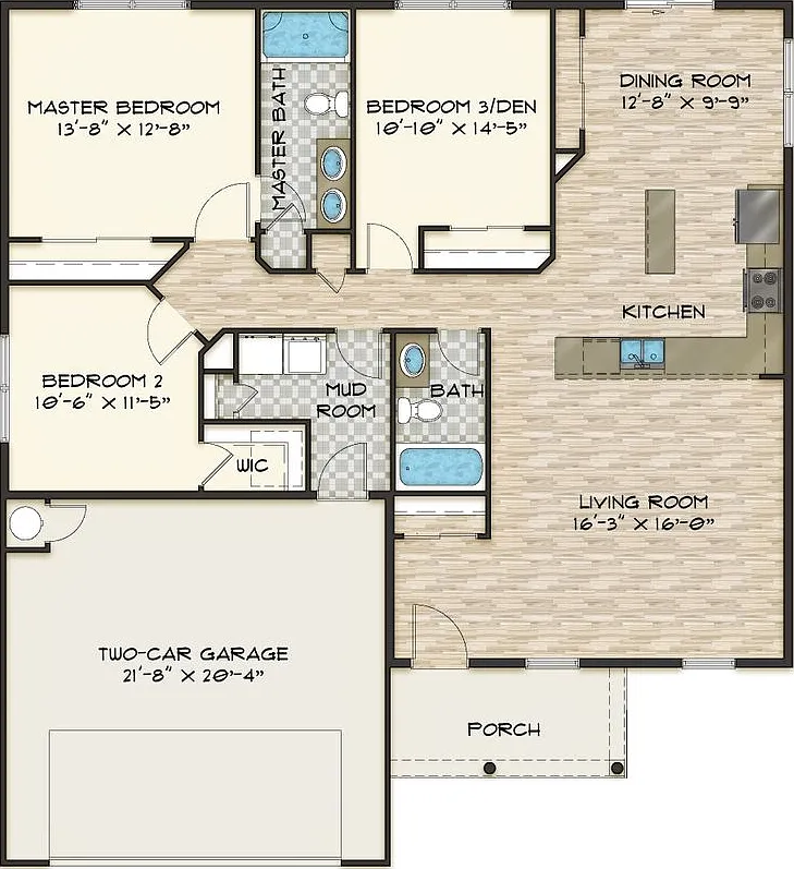 Spacious Rancher in Patriot Village — Photo 1