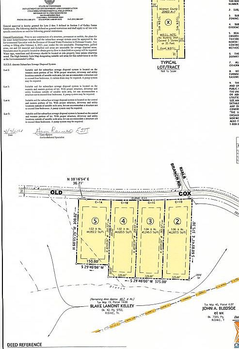 Lots2-5 are under contract.