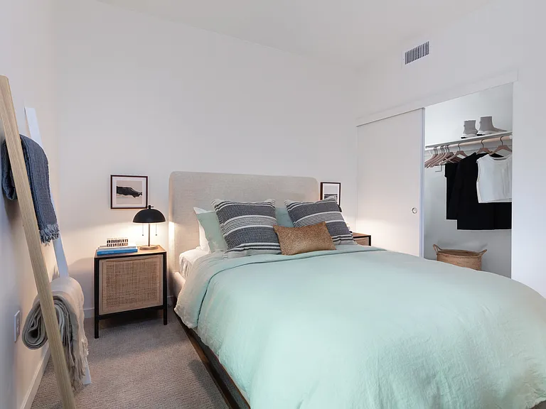 Townhome bedroom at Star Harbor Apartments & Townhomes in Alameda, CA.