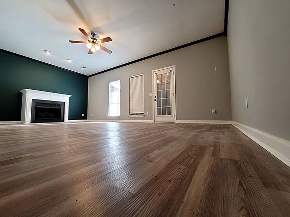 5. Spacious living room with gas fire place.