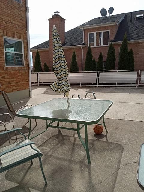 PATIO TABLE & CHAIRS RIGHT OUTSIDE YOUR DOOR