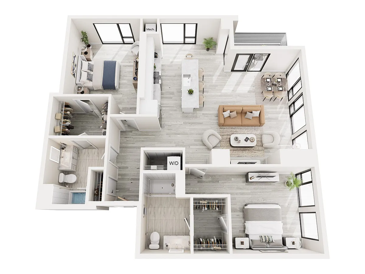 Floor plan 2C2