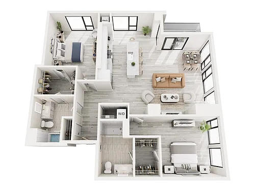 Floor plan 2C2