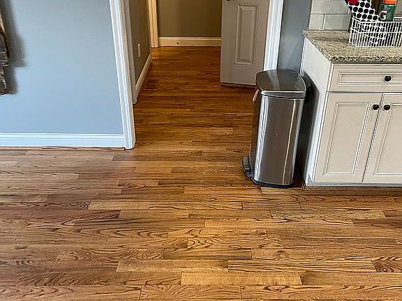 New floors in kitchen 