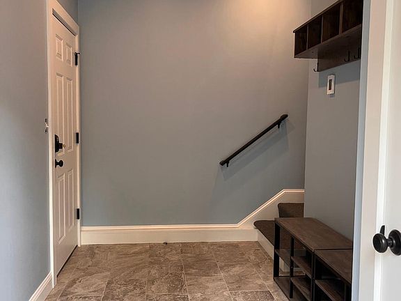 View into entry-way mud room.