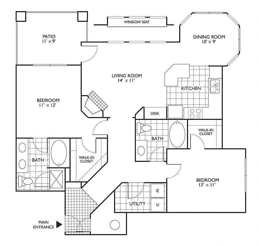 Floor plan Chelan