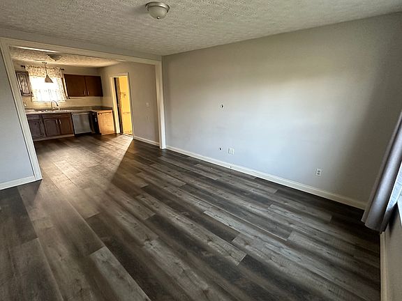 Main living space. OPen concept to the kitchen