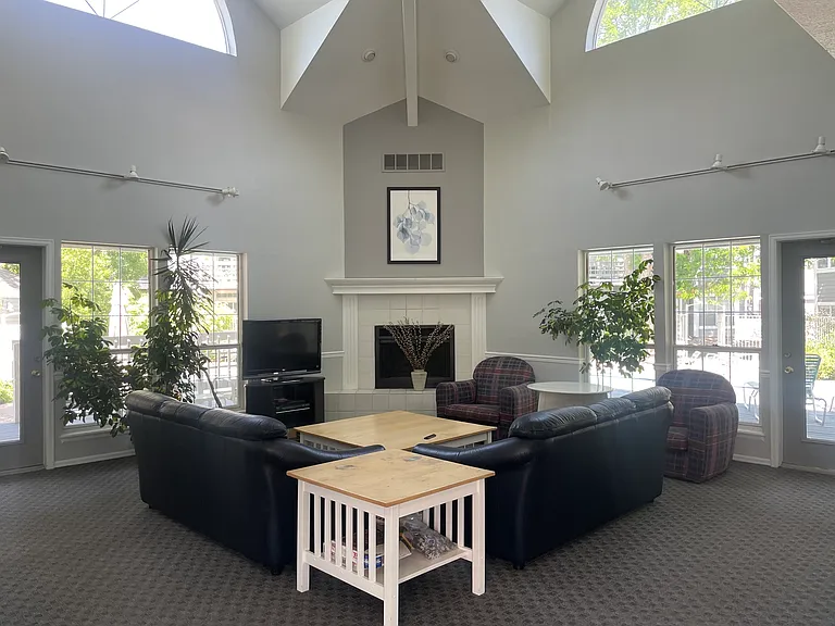 Clubhouse inside for large gatherings or working remotely. Can be rented for exclusive use.