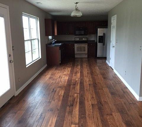 Open Concept with Kitchen, DR, and Family Rm