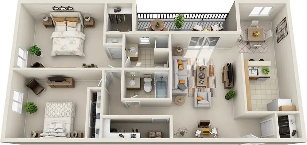 Floor plan B6