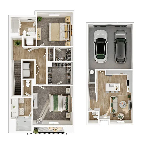 Floor plan TH1