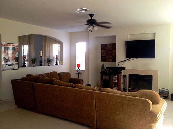 Family Room with Fireplace