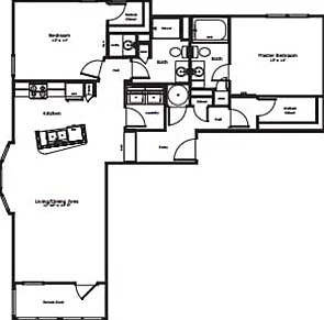 Floorplans-2BR-2BA-Misty-Ivy-Town Floorplans-2BR-2BA-Misty-Ivy-Town