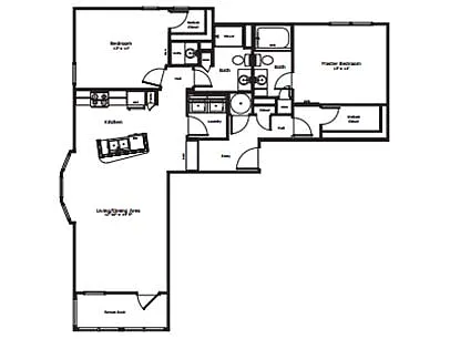 Floor plan Misty
