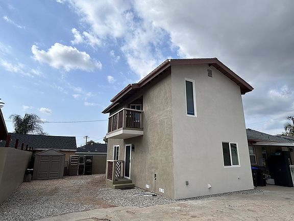 Rear Entrance with secure off street parking