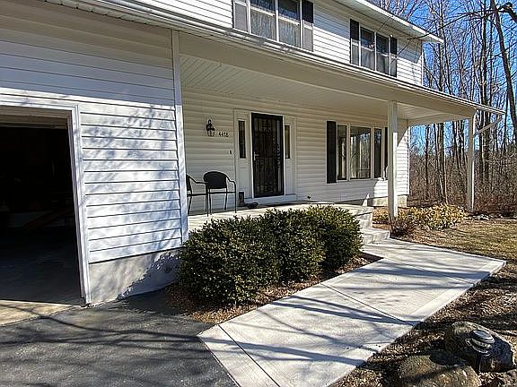 Covered front  porch