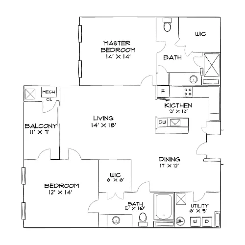 Floor plan Design 2F Premier