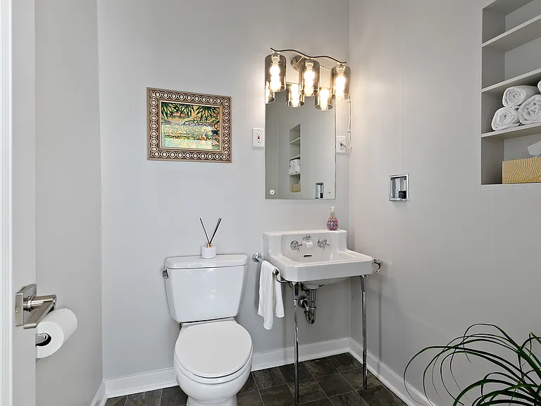 Main floor bathroom