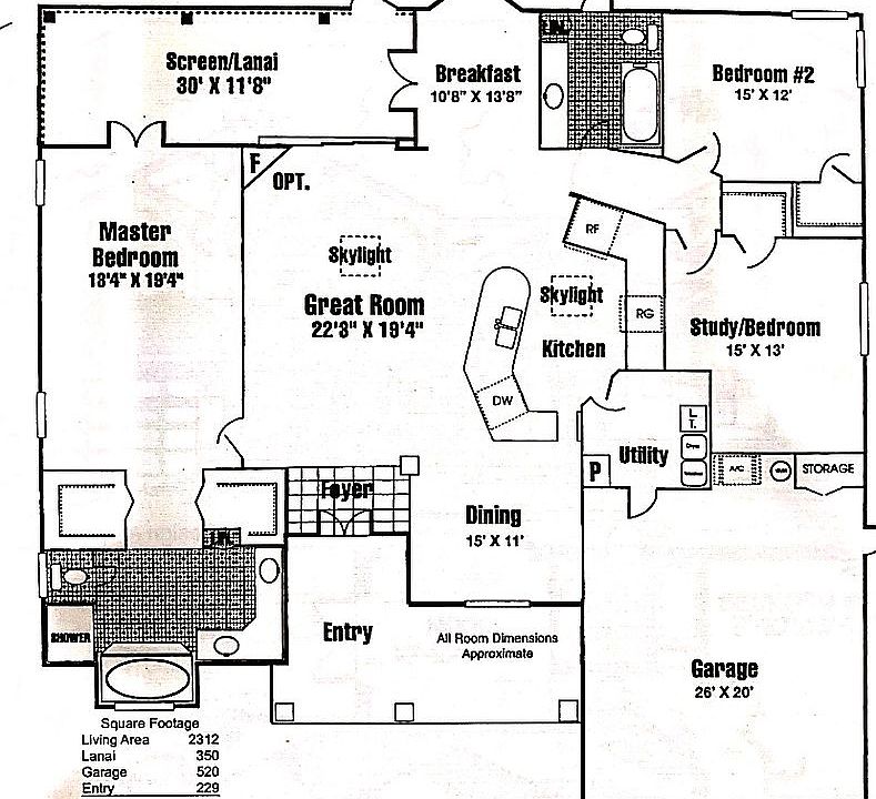Floor layout 