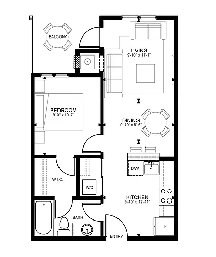 Floor plan 420