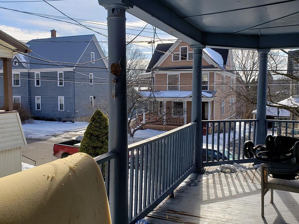 1st Floor Porch from Unit Entrance. Nice well-kept neighborhood.
