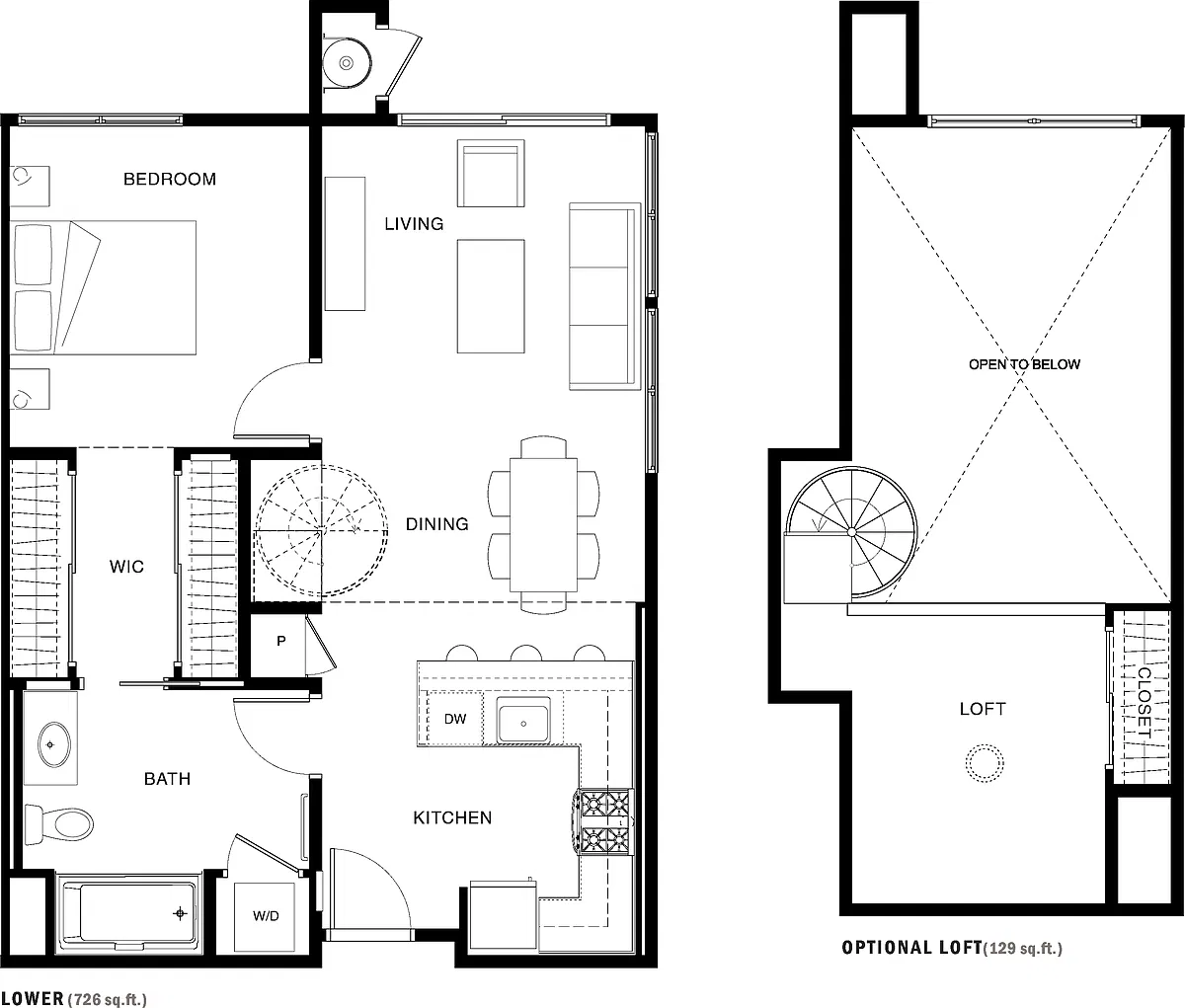 Floor plan 1A-1L