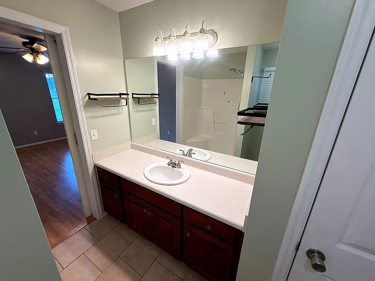 Master Bathroom With Towel Closet Photo 2