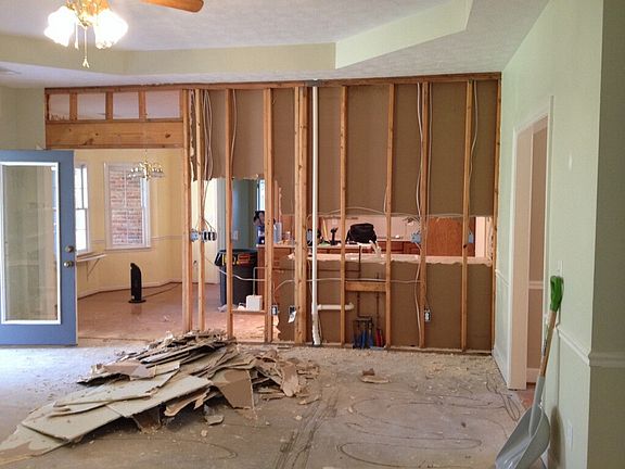 kitchen/living--before